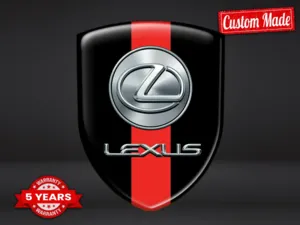 Lexus Vinyle Auto Résistant Limité Stylé Moderne